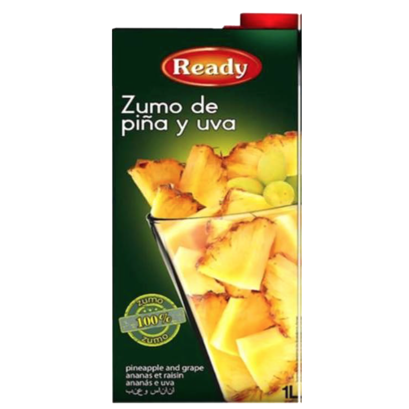 ZUMO DE PIÑA Y UVA SLIM 12/1lt
